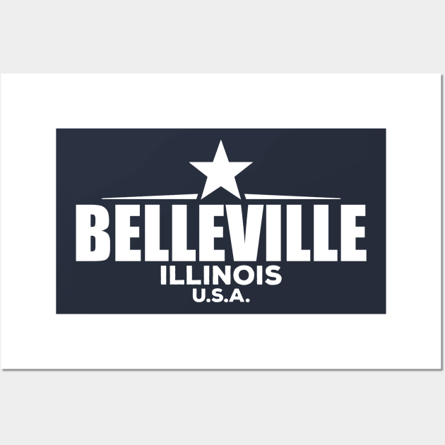 Belleville Illinois Wall Art by RAADesigns